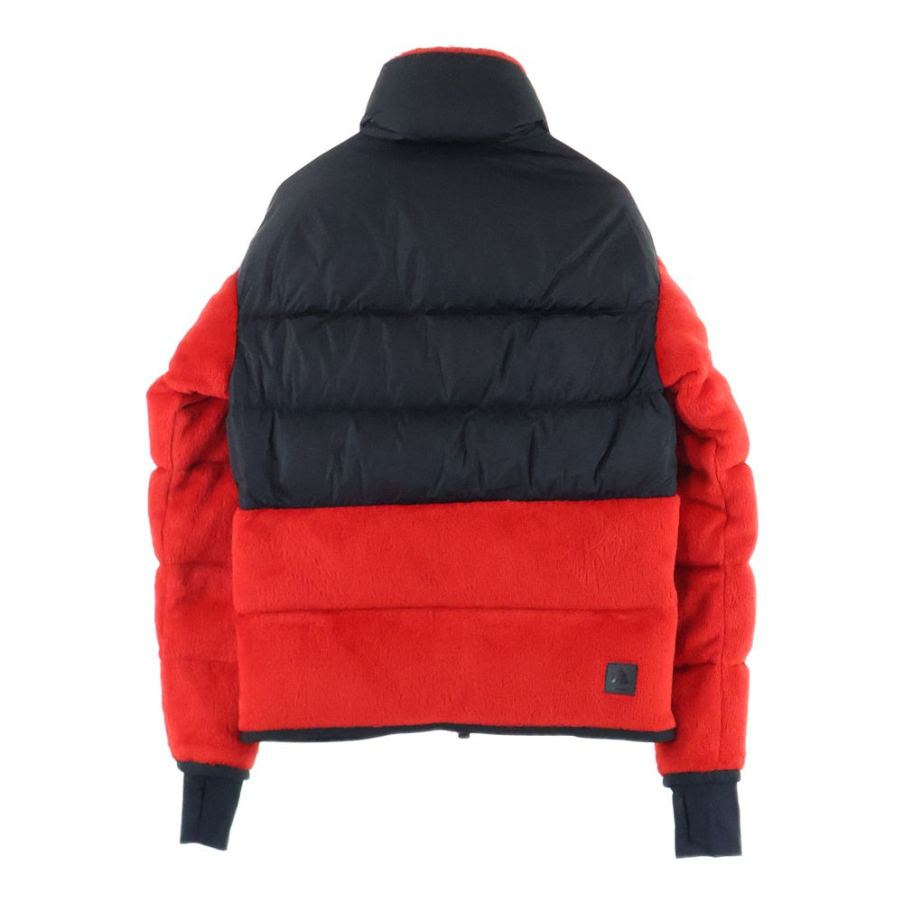 MONCLER(モンクレール) MAGLIA CARDIGAN マグリア カーディガン ナイロン切替 スウェットジップジャケット レッド F20978G50700