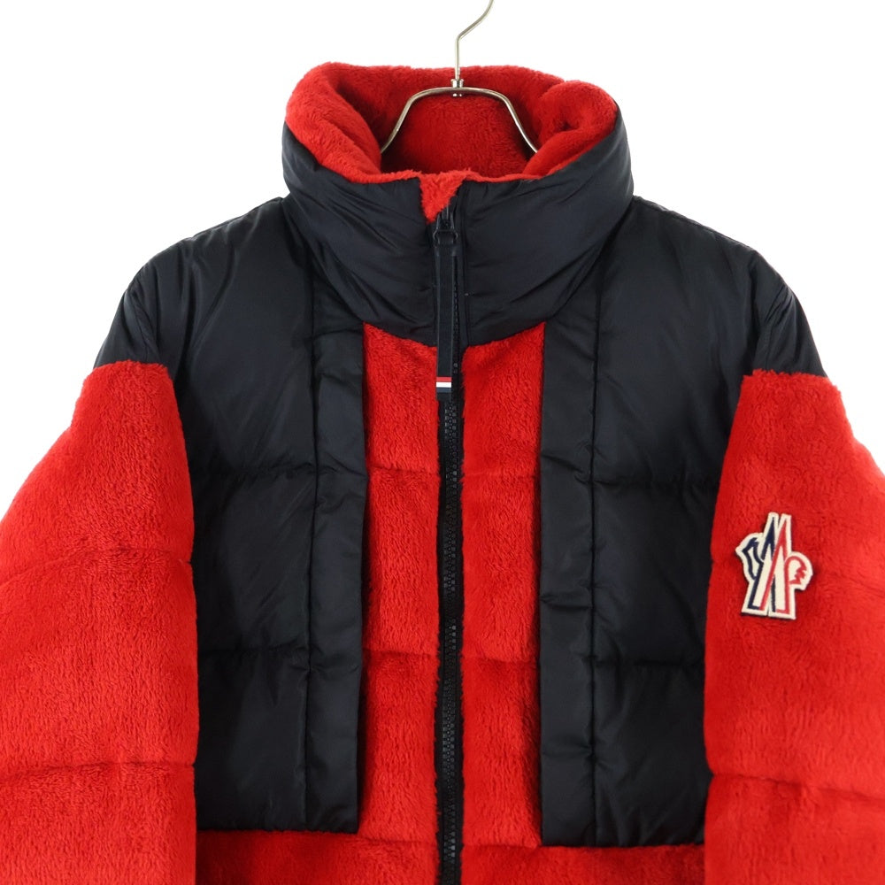 MONCLER(モンクレール) MAGLIA CARDIGAN マグリア カーディガン ナイロン切替 スウェットジップジャケット レッド F20978G50700