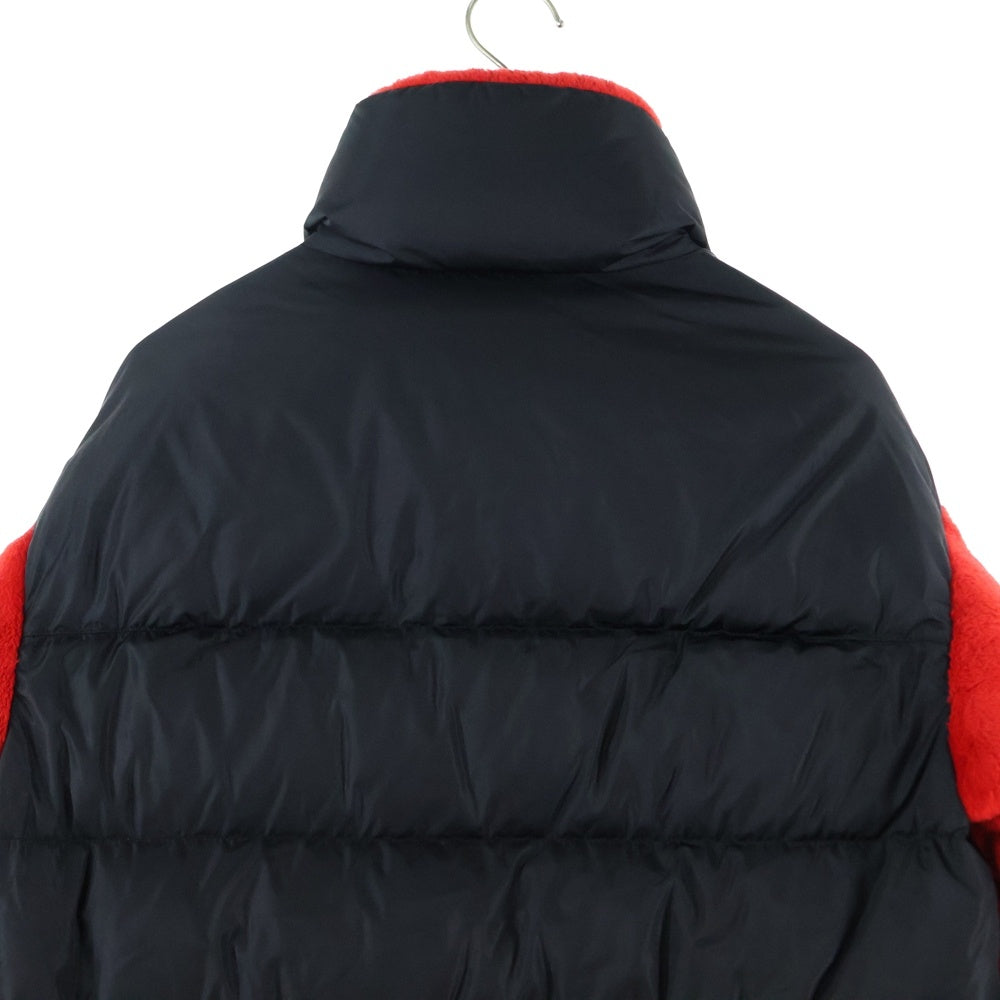 MONCLER(モンクレール) MAGLIA CARDIGAN マグリア カーディガン ナイロン切替 スウェットジップジャケット レッド F20978G50700