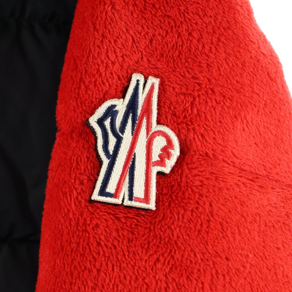 MONCLER(モンクレール) MAGLIA CARDIGAN マグリア カーディガン ナイロン切替 スウェットジップジャケット レッド F20978G50700