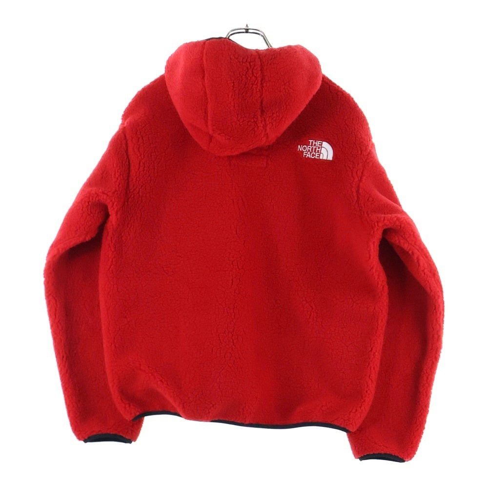 SUPREME(シュプリーム) 20AW ×THE NORTH FACE S Logo Hooded Fleece Jacket Sロゴフーデッドジップアップフリースジャケット レッド/ホワイト NT62004I