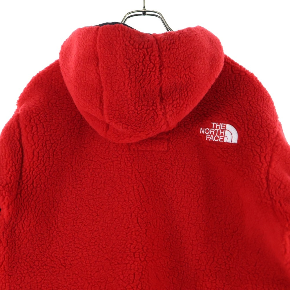 SUPREME(シュプリーム) 20AW ×THE NORTH FACE S Logo Hooded Fleece Jacket Sロゴフーデッドジップアップフリースジャケット レッド/ホワイト NT62004I