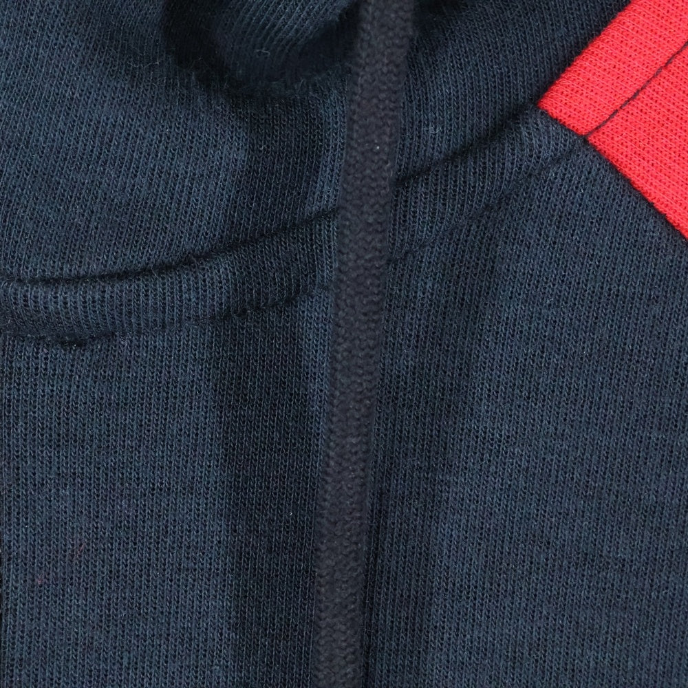 POLO RALPH LAUREN(ポロラルフローレン) 刺繍ロゴ ジップアップ ジャケット ネイビー/レッド