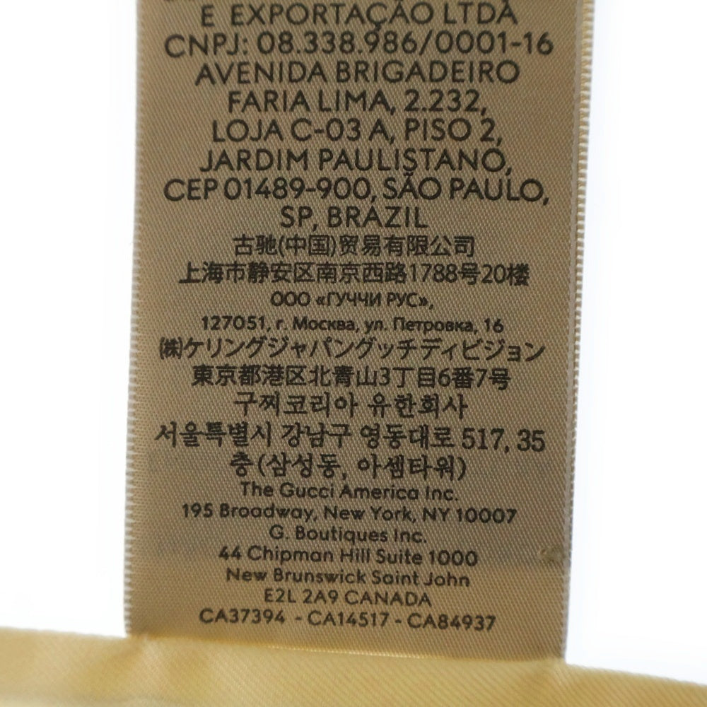 GUCCI(グッチ) 100周年記念 フラワー総柄 シルク ストール ボルドー 692228