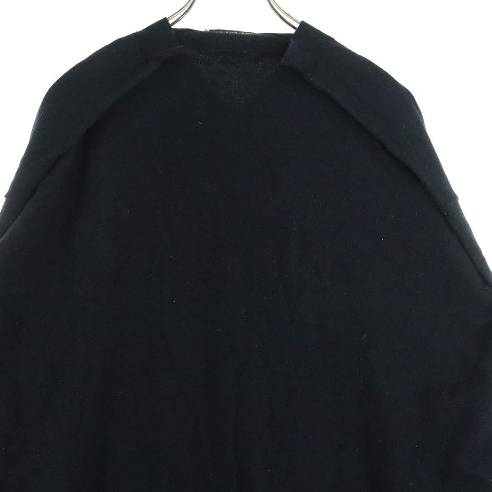 BALENCIAGA(バレンシアガ) BBロゴ刺繍 Vネック レディース ニット ワンピース ブラック 583215 TFV61
