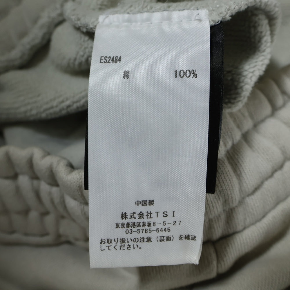 entire studios(エンタイア スタジオ) 25SS HEAVY DROP SHORTS ヘビードロップショートパンツ ハーフパンツ アイボリー ES2484