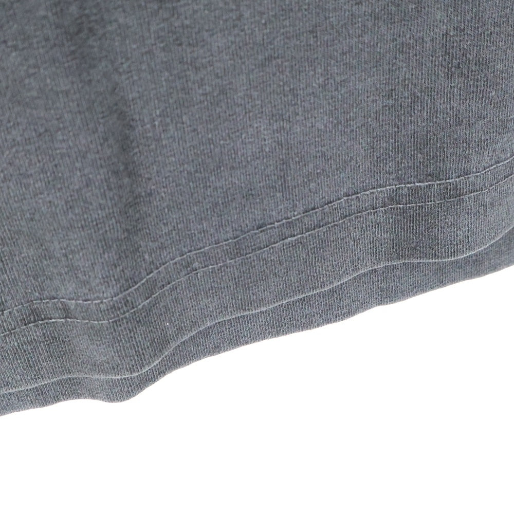 NO BRAND(ノーブランド) BODYSONG ピアッシングTシャツ 半袖カットソー コットン グレー