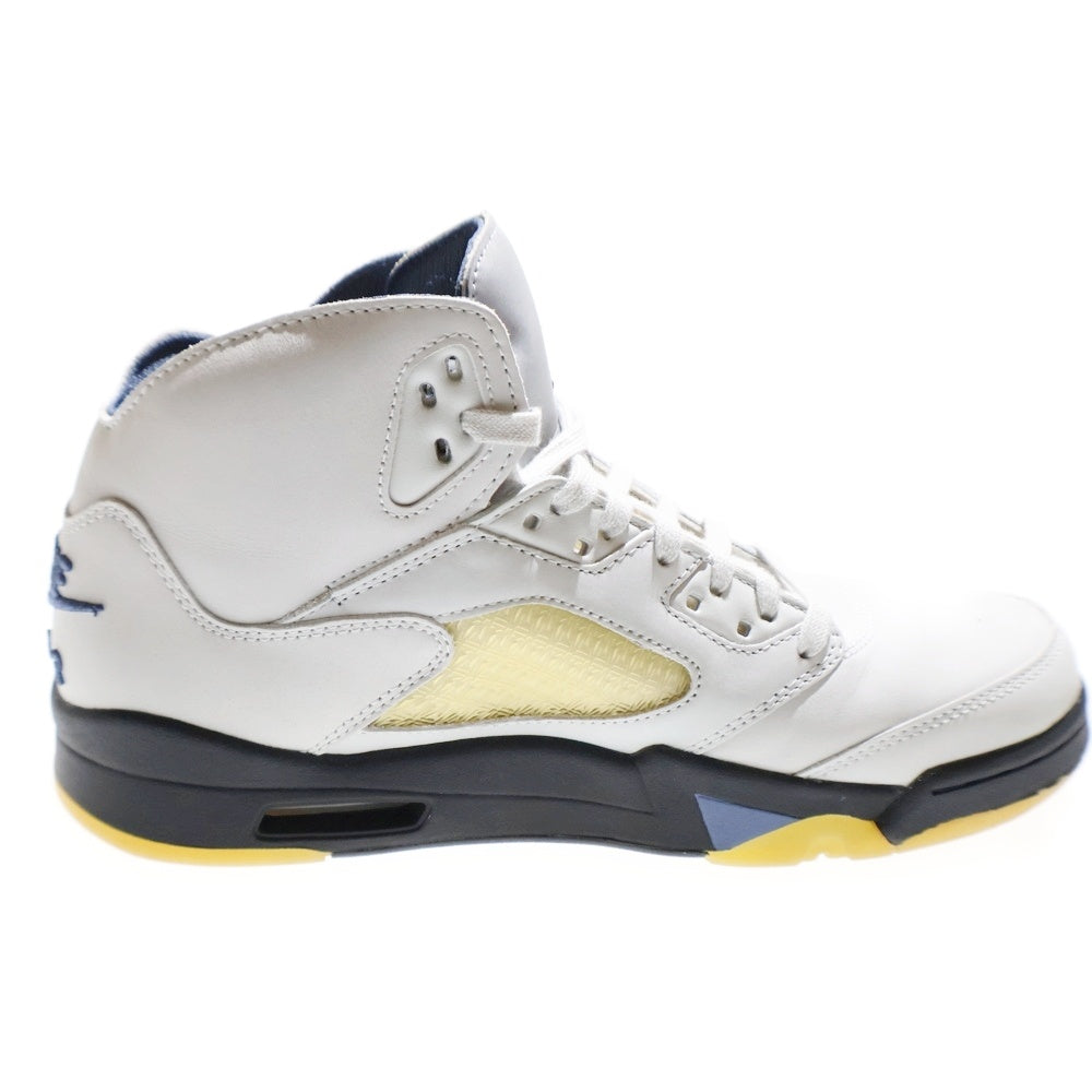 NIKE(ナイキ) ×A MA MANIERE WOMEN'S AIR JORDAN 5 RETRO SP DAWN ウィメンズ エアジョーダン5 レトロ ドーン ミッドカットスニーカー ホワイト US11/28cm FZ5758-004