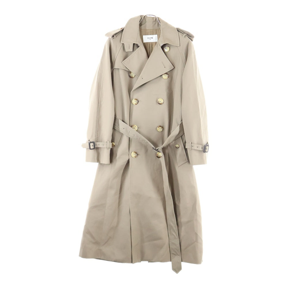 CELINE(セリーヌ) トレンチコート ロングコート ウール コットン