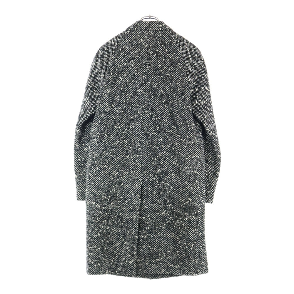 SAINT LAURENT PARIS(サンローランパリ) 14AW ウール ツイードチェスターコート ロングコート 358998 Y957F