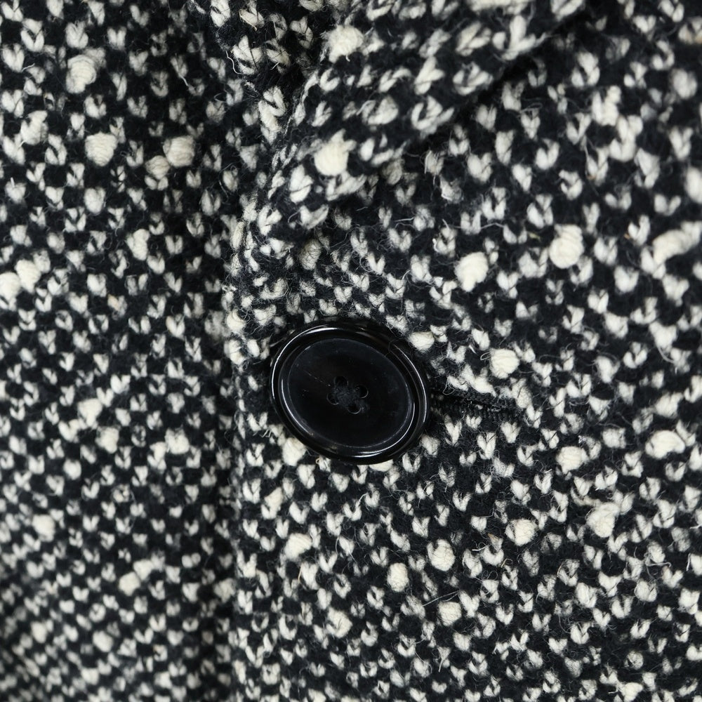 SAINT LAURENT PARIS(サンローランパリ) 14AW ウール ツイードチェスターコート ロングコート 358998 Y957F