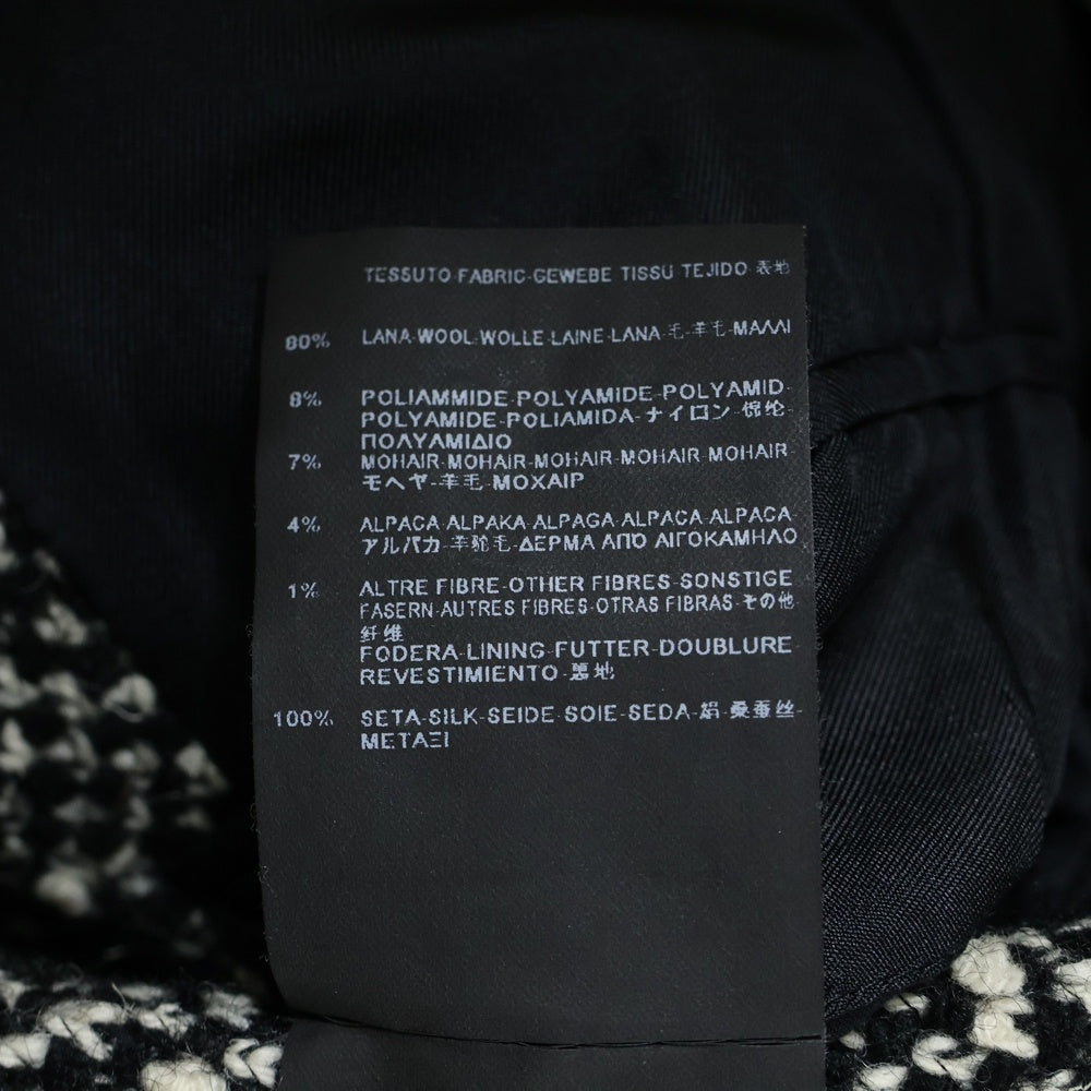 SAINT LAURENT PARIS(サンローランパリ) 14AW ウール ツイードチェスターコート ロングコート 358998 Y957F