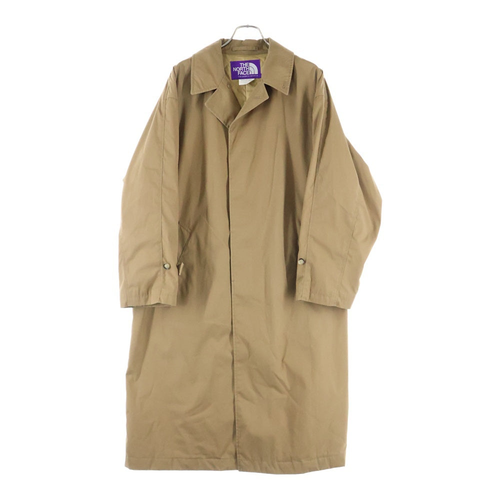 THE NORTH FACE PURPLE LABEL(ノースフェイスパープルレーベル) ×BEAMS ステンカラーコート ロングコート ベージュ NY2858N