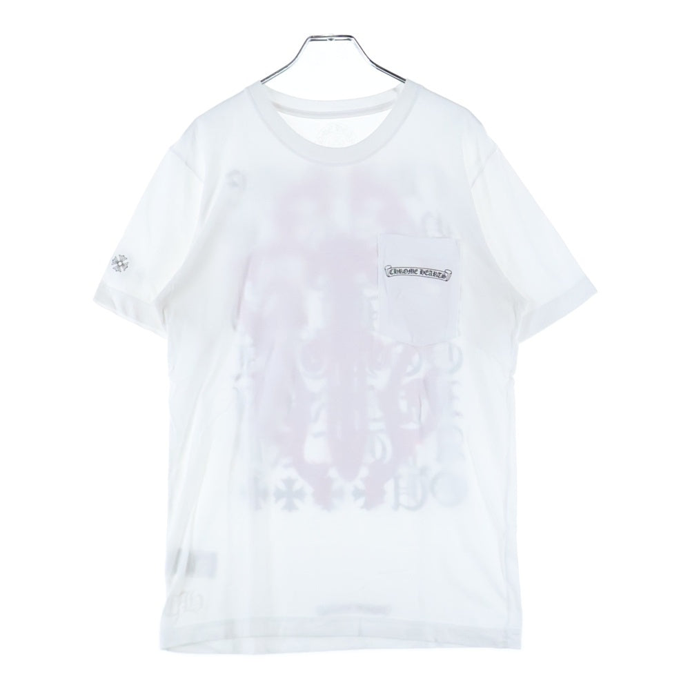 CHROME HEARTS(クロムハーツ) CH T-SHRT 1 ヴァインダガープリント 半袖Tシャツ カットソー ホワイト