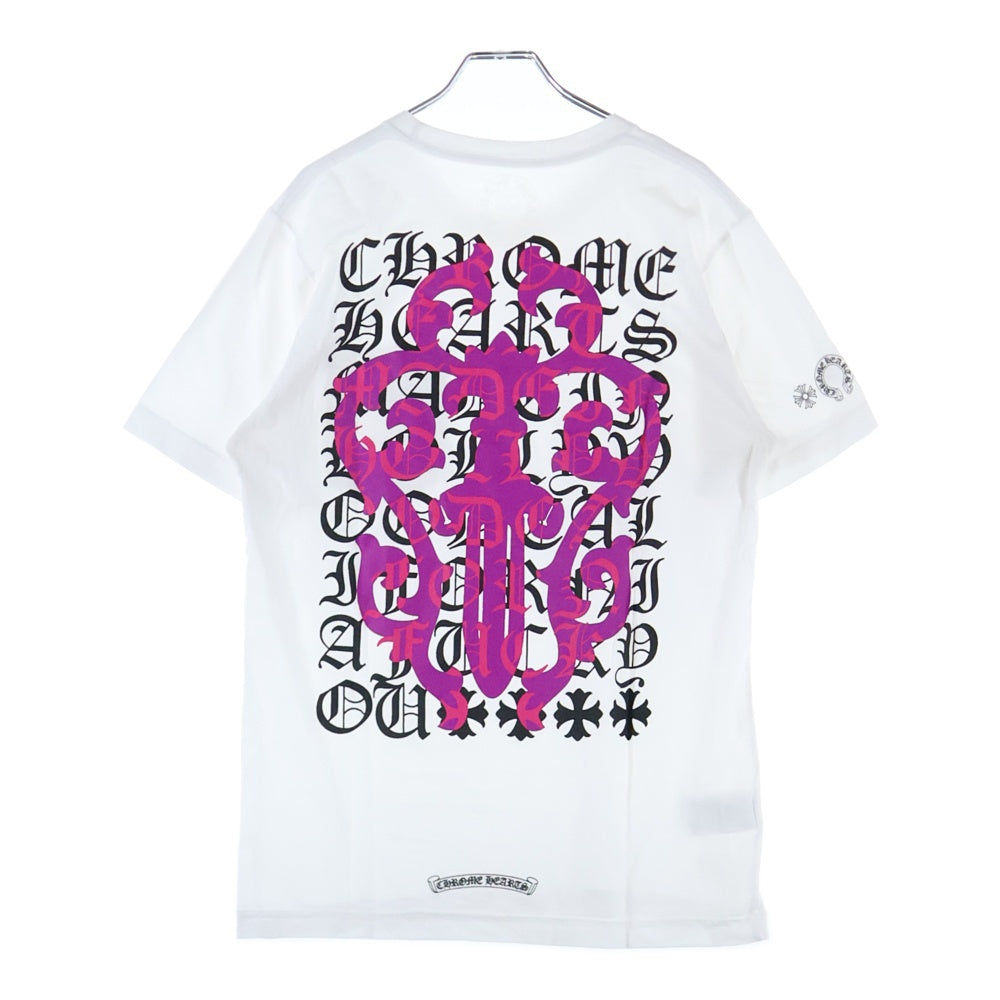 CHROME HEARTS(クロムハーツ) CH T-SHRT 1 ヴァインダガープリント 半袖Tシャツ カットソー ホワイト