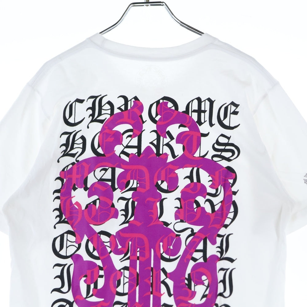 CHROME HEARTS(クロムハーツ) CH T-SHRT 1 ヴァインダガープリント 半袖Tシャツ カットソー ホワイト
