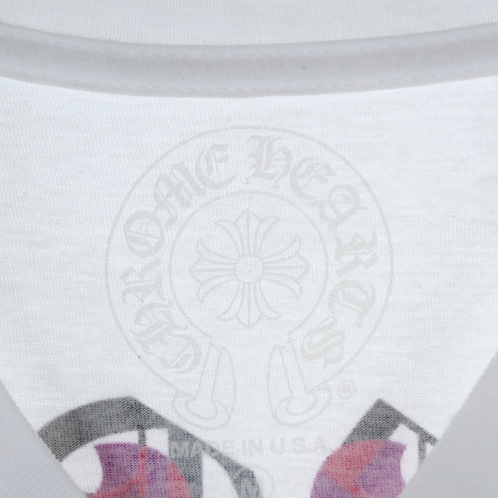 CHROME HEARTS(クロムハーツ) CH T-SHRT 1 ヴァインダガープリント 半袖Tシャツ カットソー ホワイト