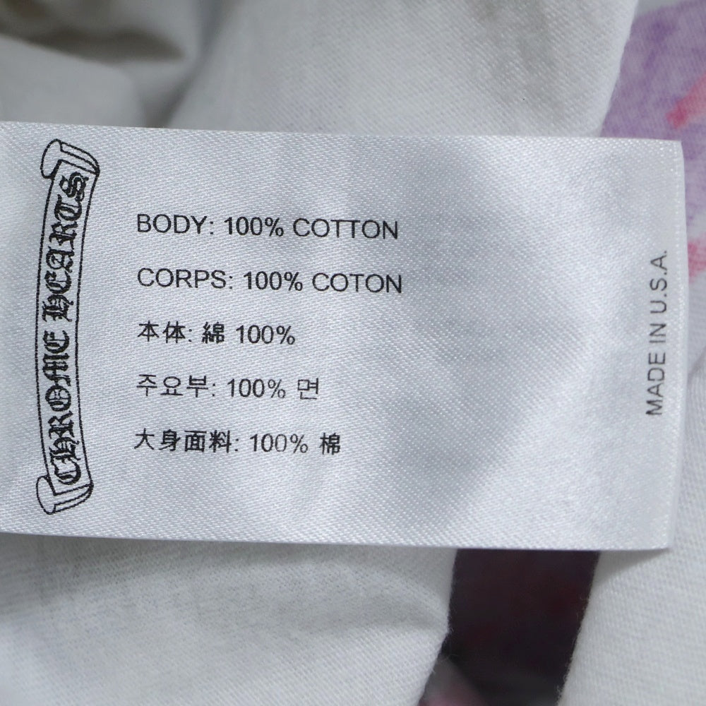 CHROME HEARTS(クロムハーツ) CH T-SHRT 1 ヴァインダガープリント 半袖Tシャツ カットソー ホワイト