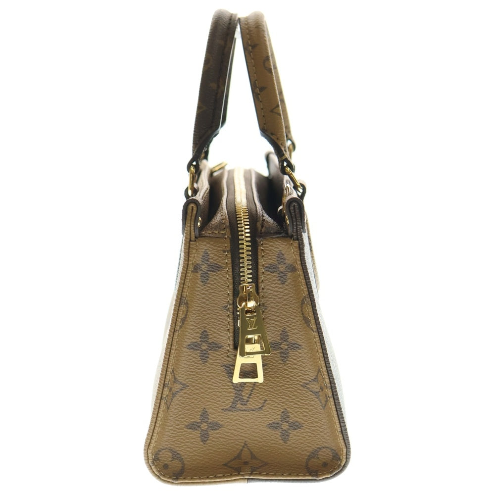 LOUIS VUITTON(ルイヴィトン) モノグラム リバース オンザゴー EWチェーン バッグ ブラウン M14236