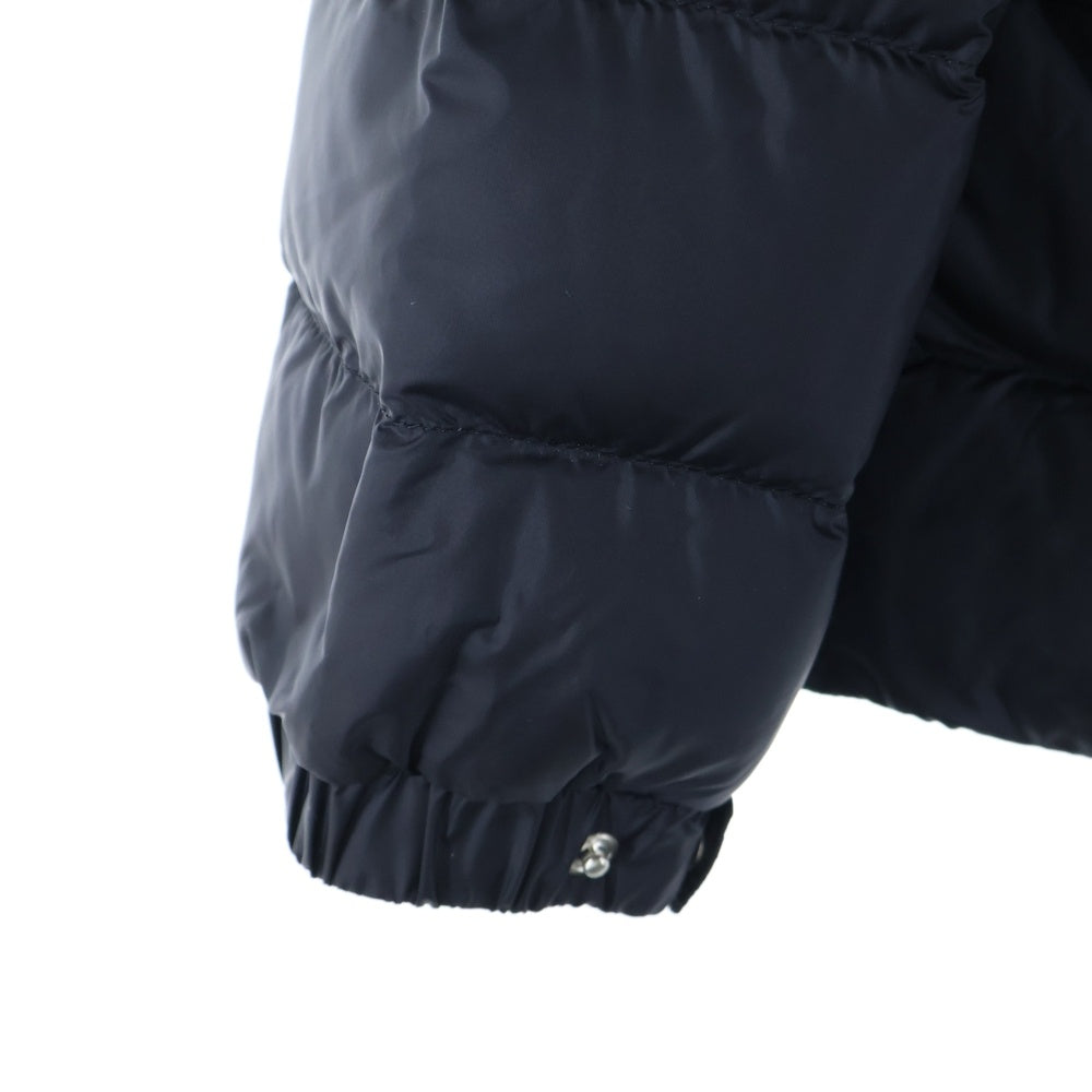 MONCLER(モンクレール) 24AW GLES GIUBBOTO ジエ ジュッボット ナイロン ジップ ショートダウンジャケット ブラック J19541A00030