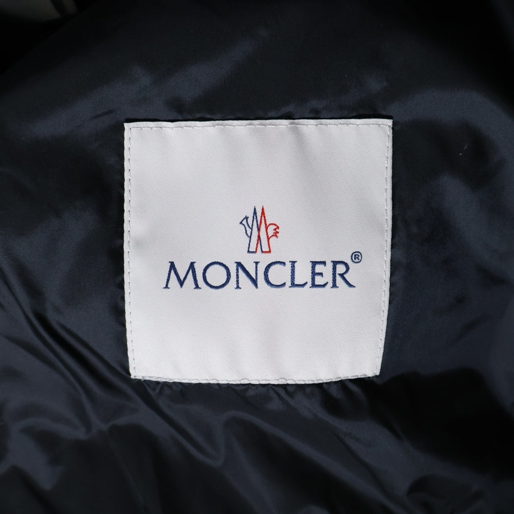 MONCLER(モンクレール) 24AW GLES GIUBBOTO ジエ ジュッボット ナイロン ジップ ショートダウンジャケット ブラック J19541A00030