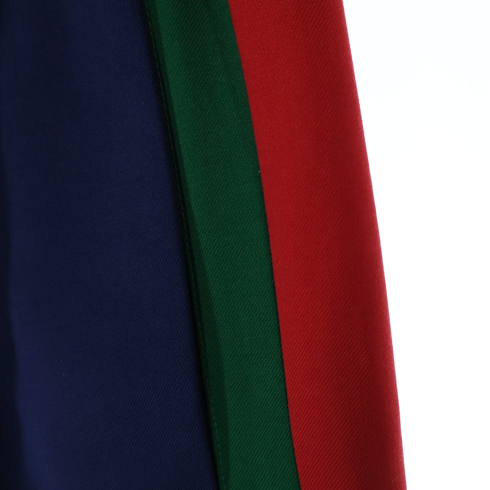 GUCCI(グッチ) 18SS STRIPE CROPPED PANT ストライプ クロップド パンツ ネイビー 493714 Z6903