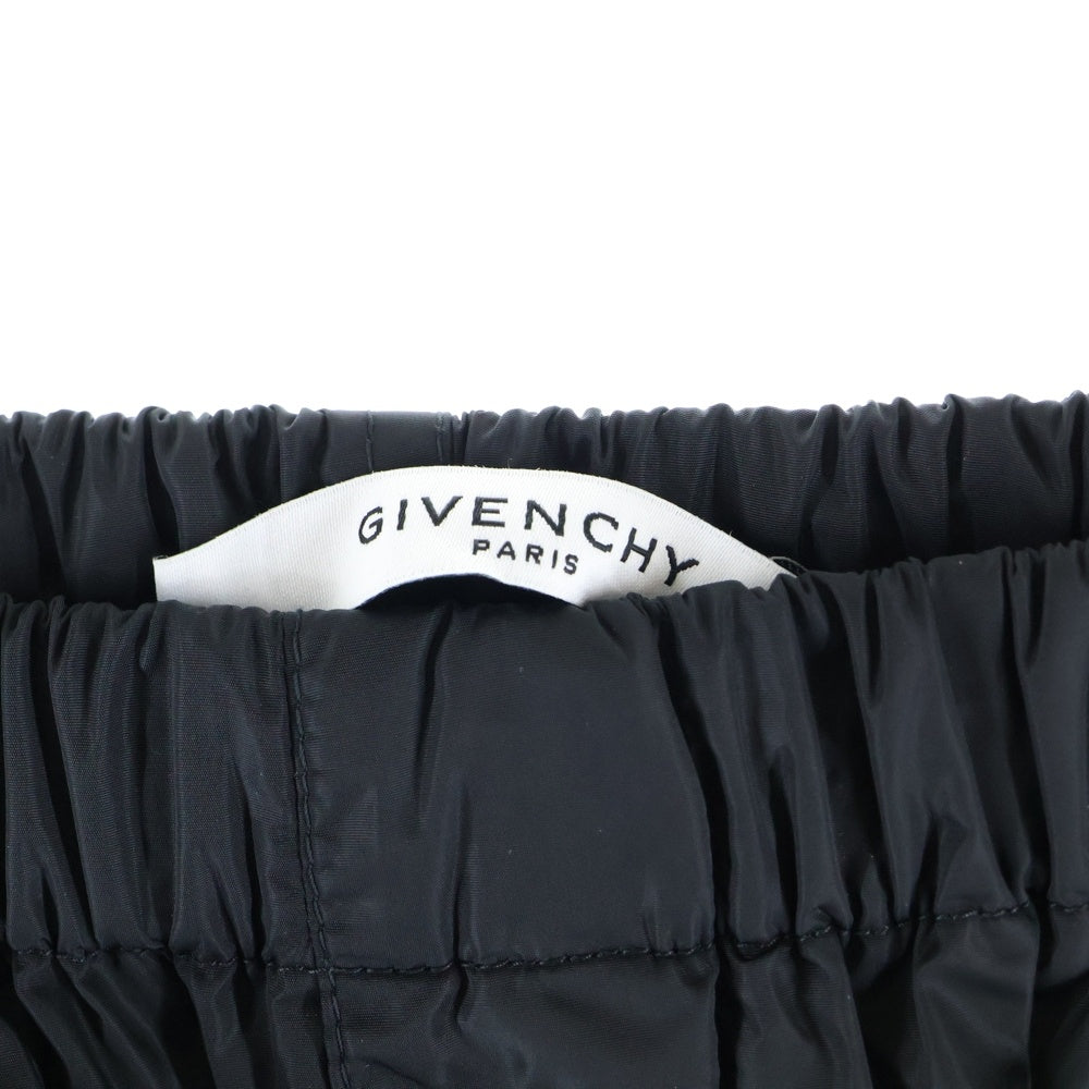 GIVENCHY(ジバンシィ) Nylon Cargo Logo Jogging Pant ナイロン カーゴパンツ ブラック BM502P109A