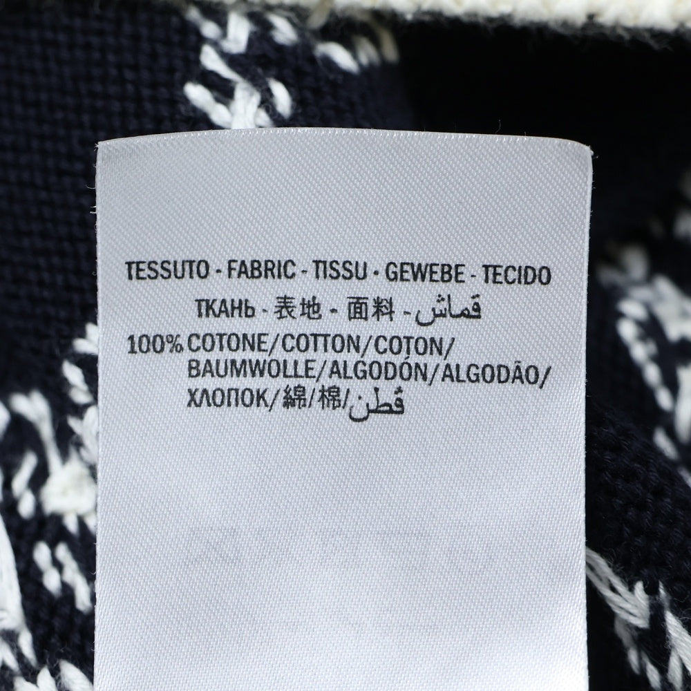 GUCCI(グッチ) Classic GG Logo Stitching Wool Knitted Cardigan GGロゴ総柄 ウール ニット カーディガン ブラック 523048 X9I07