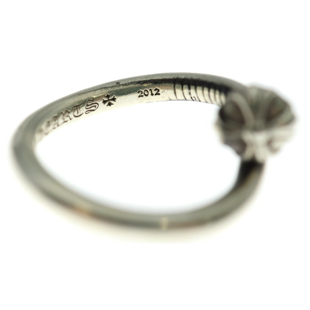 CHROME HEARTS(クロムハーツ) NAIL CRSBALL ネイル クロスボール リング シルバー BCA349