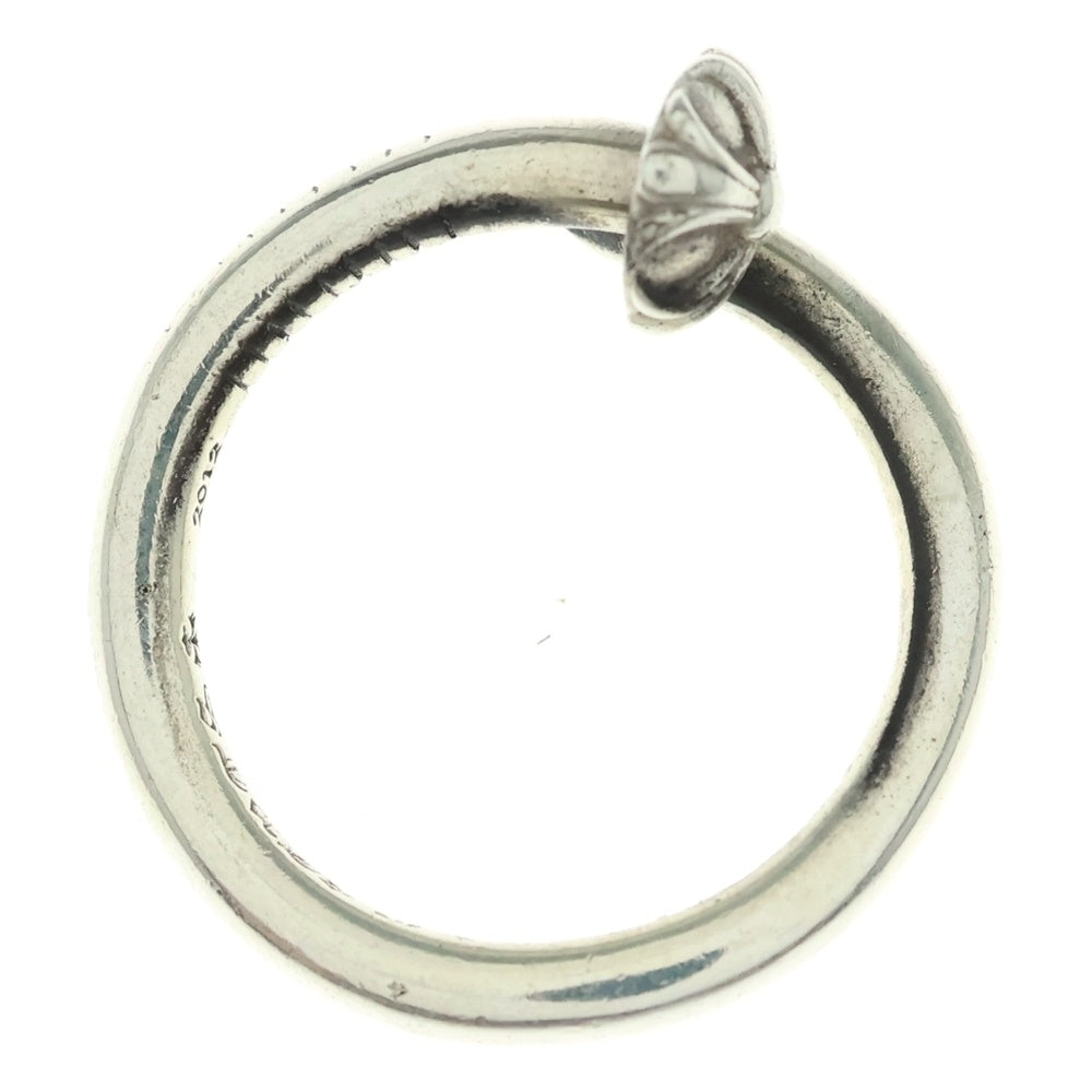 CHROME HEARTS(クロムハーツ) NAIL CRSBALL ネイル クロスボール リング シルバー BCA349