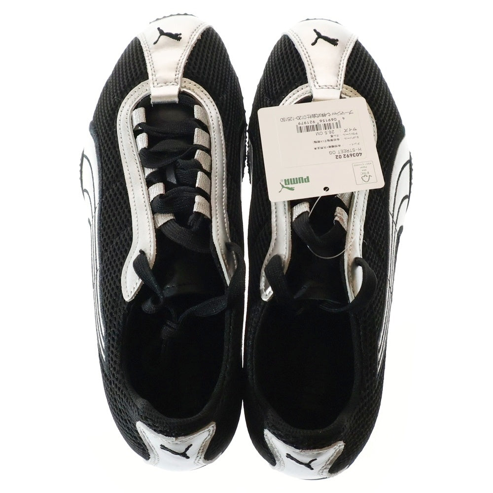 PUMA(プーマ) H-STREET OG SILVER エイチストリート オージー ローカットスニーカー ドライビングシューズ ブラック 403692 02