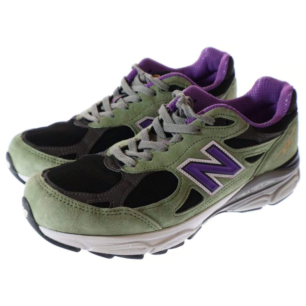 New Balance(ニューバランス) M990TC3 USA製 スエード ローカットスニーカー グリーン US8.5/26.5cm
