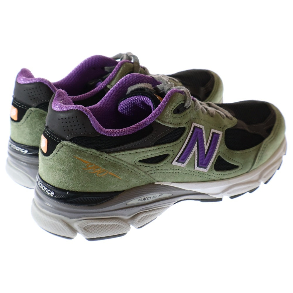 New Balance(ニューバランス) M990TC3 USA製 スエード ローカットスニーカー グリーン US8.5/26.5cm