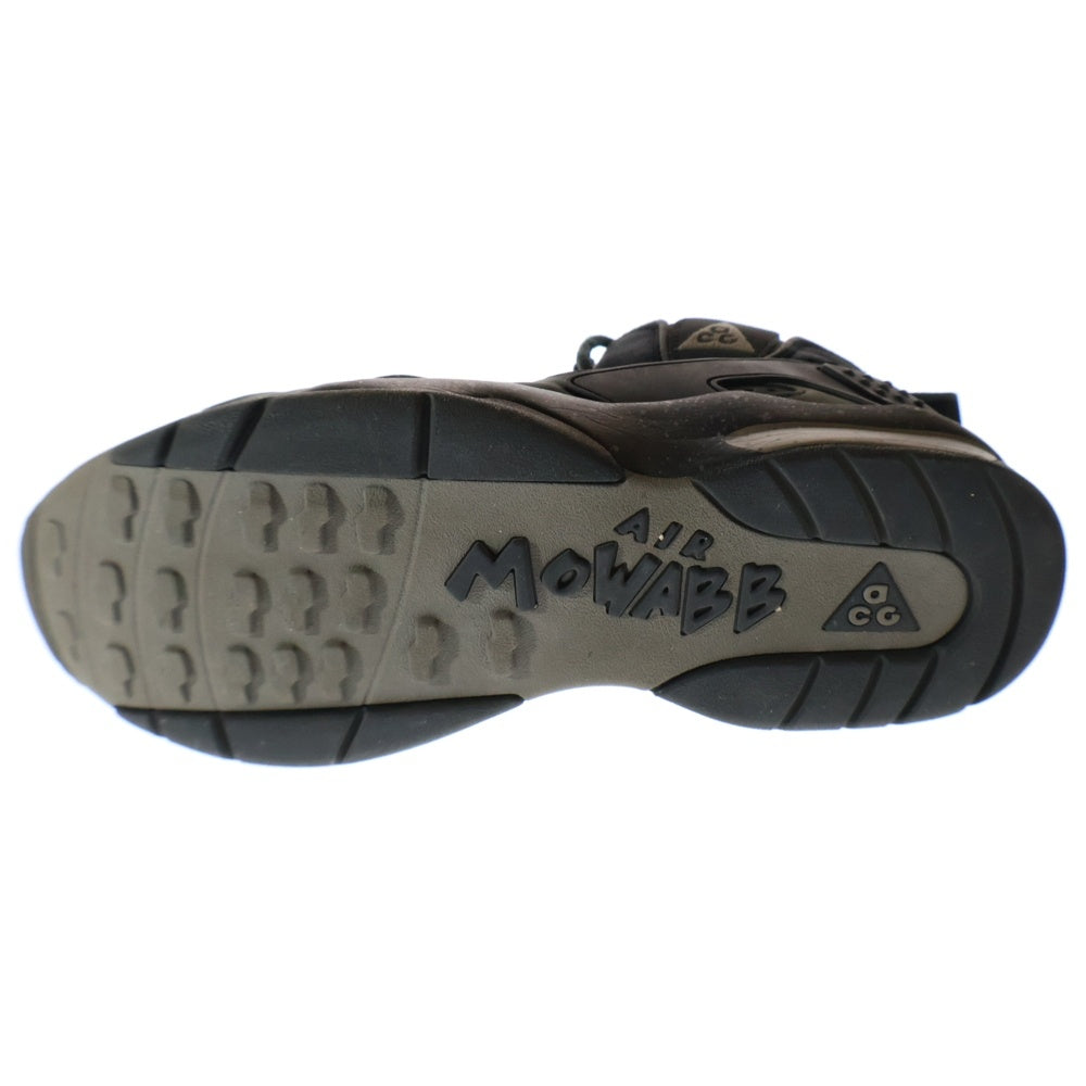 NIKE(ナイキ) AIR MOWABB OLIVE GRAY エアモアブ スニーカー ブラック/グレー US9/27.0cm DM0840-001