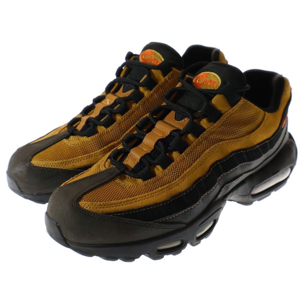 NIKE(ナイキ) AIR MAX 95 ESSENTIAL COSMIC CLAY エアマックス 95 エッセンシャル コスミッククレイ US9/27.0cm ブラック/オレンジ AT9865-014