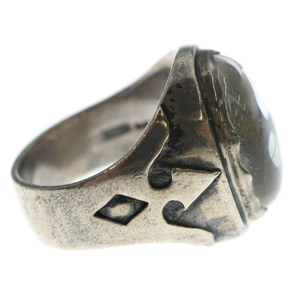 CRAZY PIG(クレイジーピッグ) PENTAGRAM SIGNET RING ペンタグラム シグネット リング シルバー