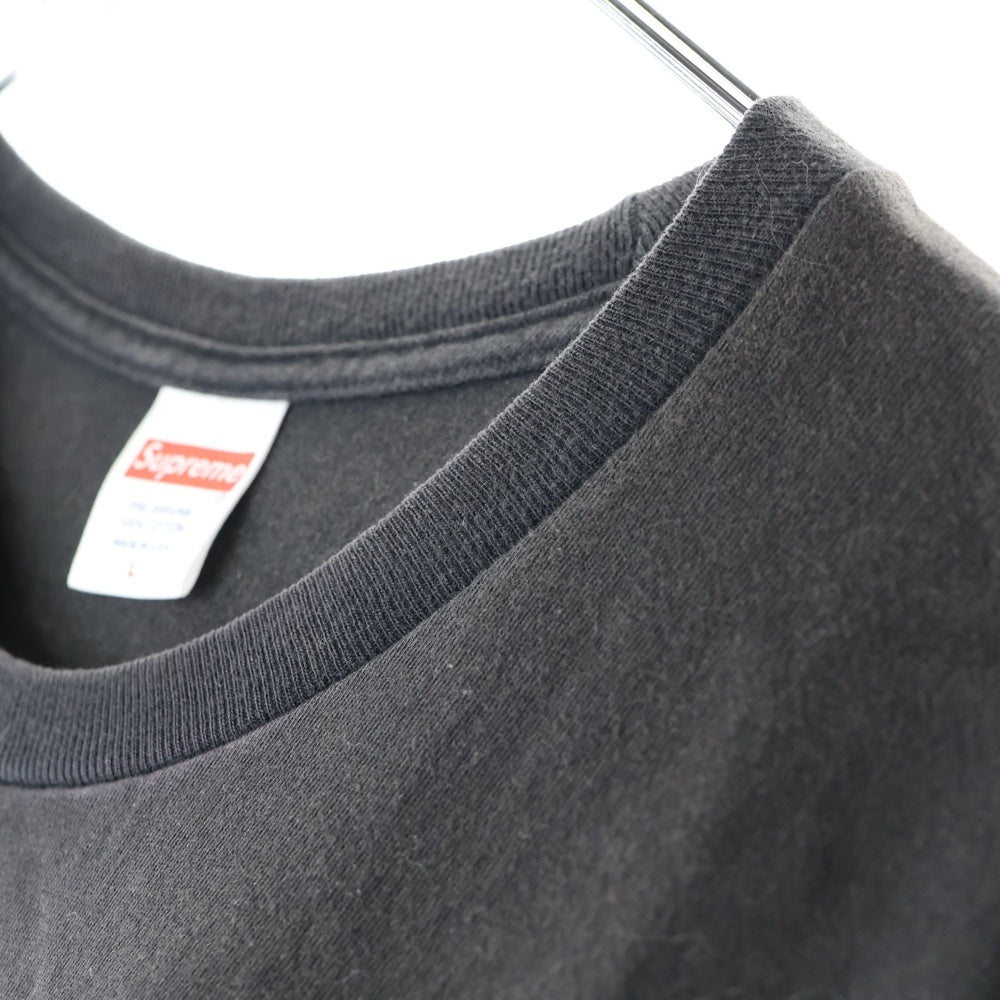 SUPREME(シュプリーム) Chrome Logo Tee クロームロゴ Tシャツ 半袖カットソー フロントロゴ ブラック