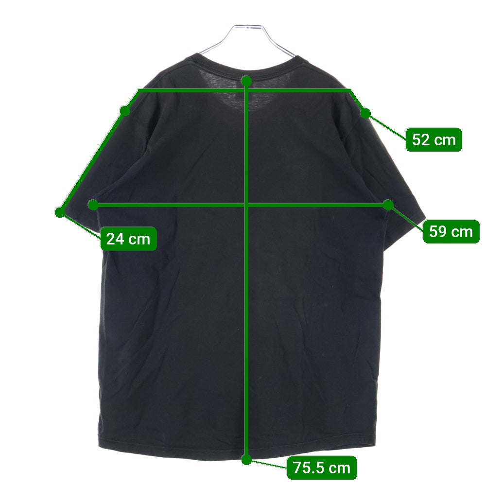 SUPREME(シュプリーム) Chrome Logo Tee クロームロゴ Tシャツ 半袖カットソー フロントロゴ ブラック