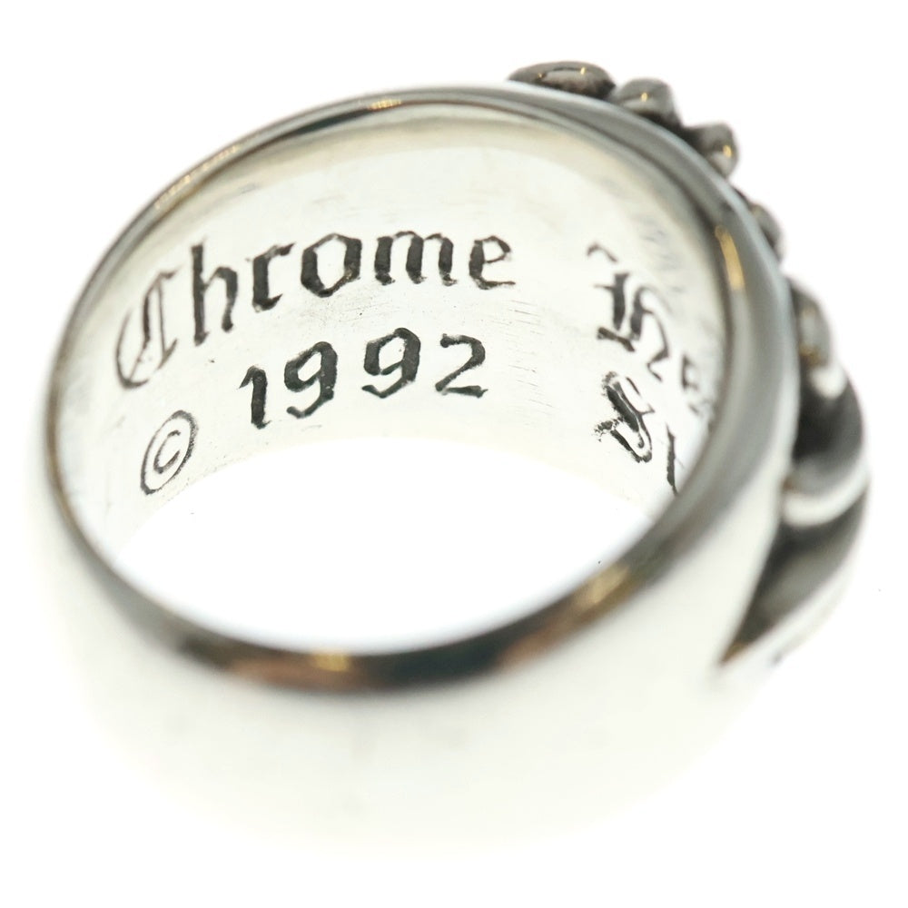 CHROME HEARTS(クロムハーツ) FLRL CRS フローラルクロス リング シルバー BCA346