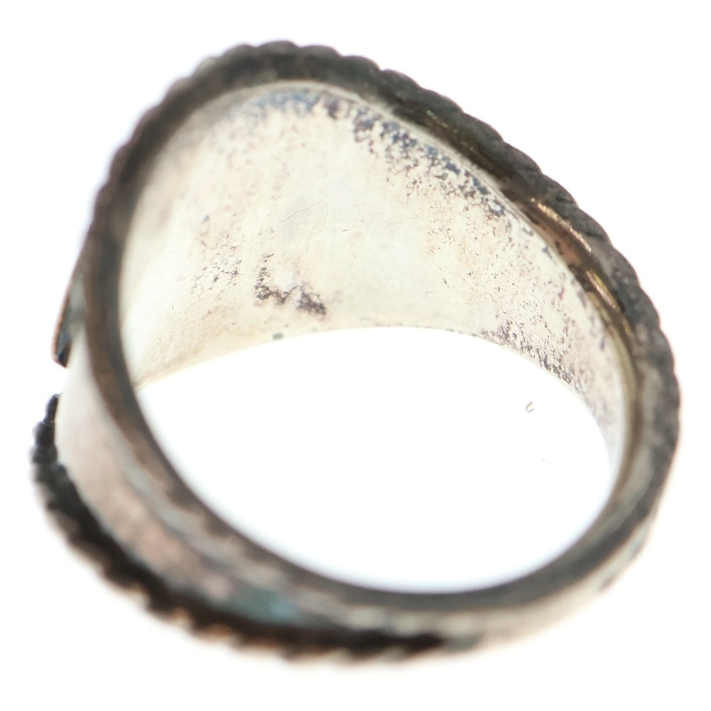 goro's(ゴローズ) イーグルヒヨコ付き縄目リング シルバー/ゴールド