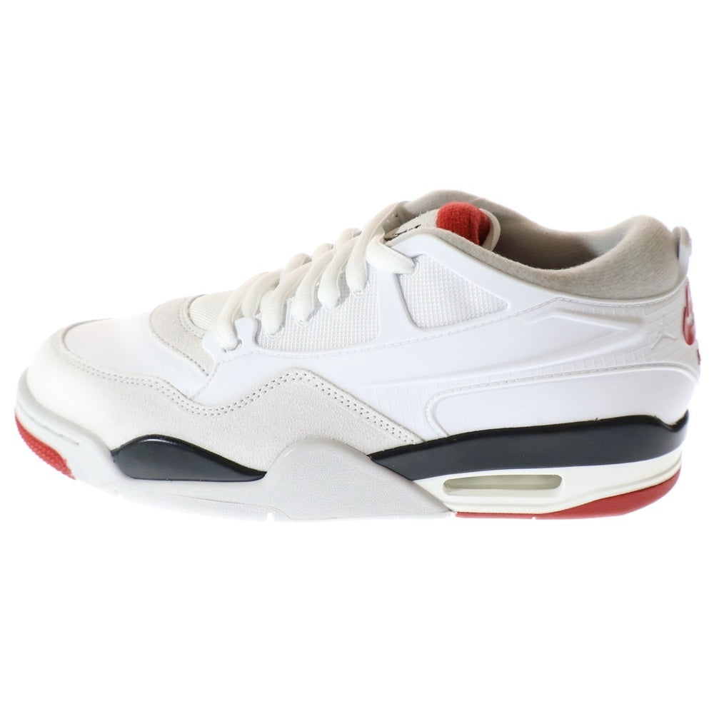 NIKE(ナイキ) AIR JORDAN 4 RM エアジョーダン4 ローカットスニーカー ホワイト/レッド US9/27cm FQ7939-102