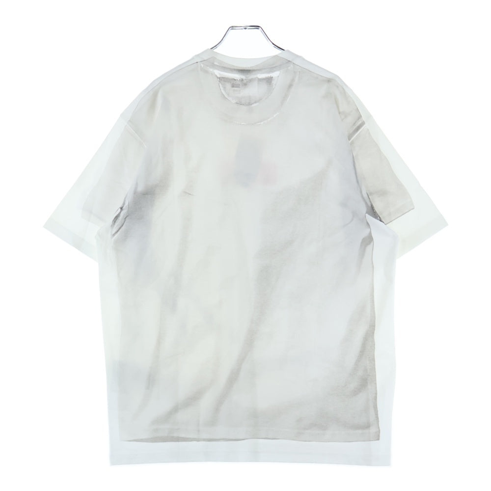 SUPREME(シュプリーム) ×MM6 Maison Margiela Box Logo Tee エムエムシックスメゾンマルジェラ ボックスロゴプリント Tシャツ 半袖カットソー ホワイト
