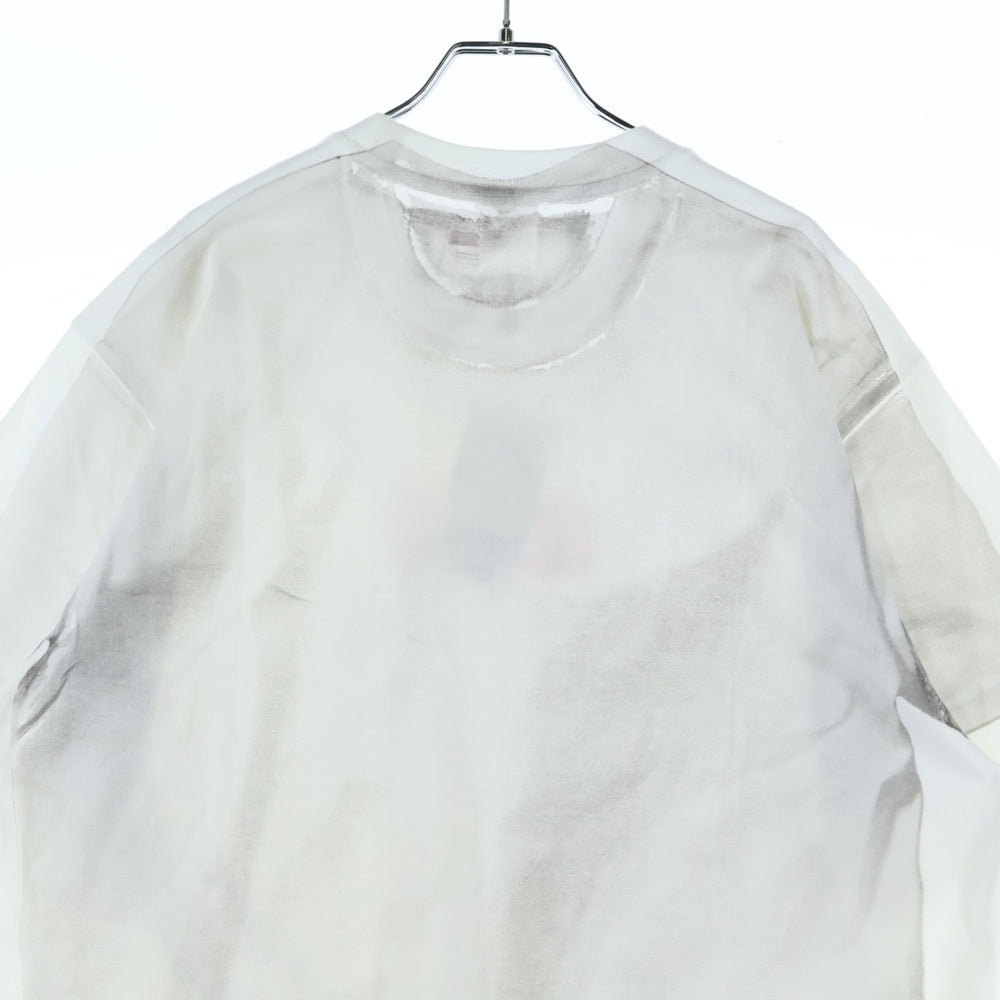 SUPREME(シュプリーム) ×MM6 Maison Margiela Box Logo Tee エムエムシックスメゾンマルジェラ ボックスロゴプリント Tシャツ 半袖カットソー ホワイト