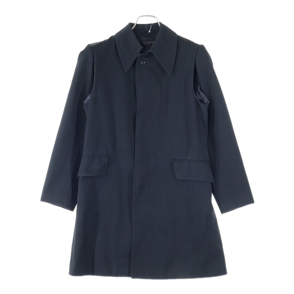 COMME des GARCONS(コムデギャルソン) ステンカラーコート バックプリント ブラック GC-04008S