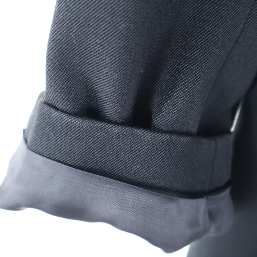 COMME des GARCONS(コムデギャルソン) ステンカラーコート バックプリント ブラック GC-04008S