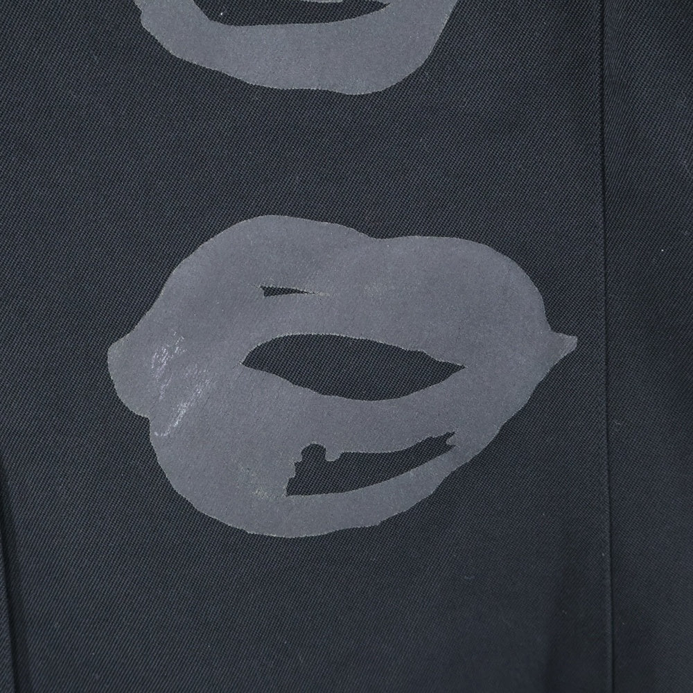 COMME des GARCONS(コムデギャルソン) ステンカラーコート バックプリント ブラック GC-04008S