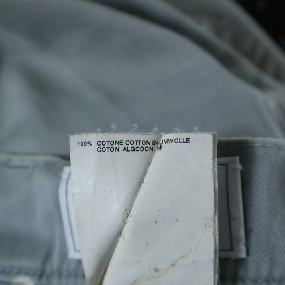 Maison Martin Margiela(メゾンマルタンマルジェラ) デニムパンツ ボタンフライ ここのえ期 グレー