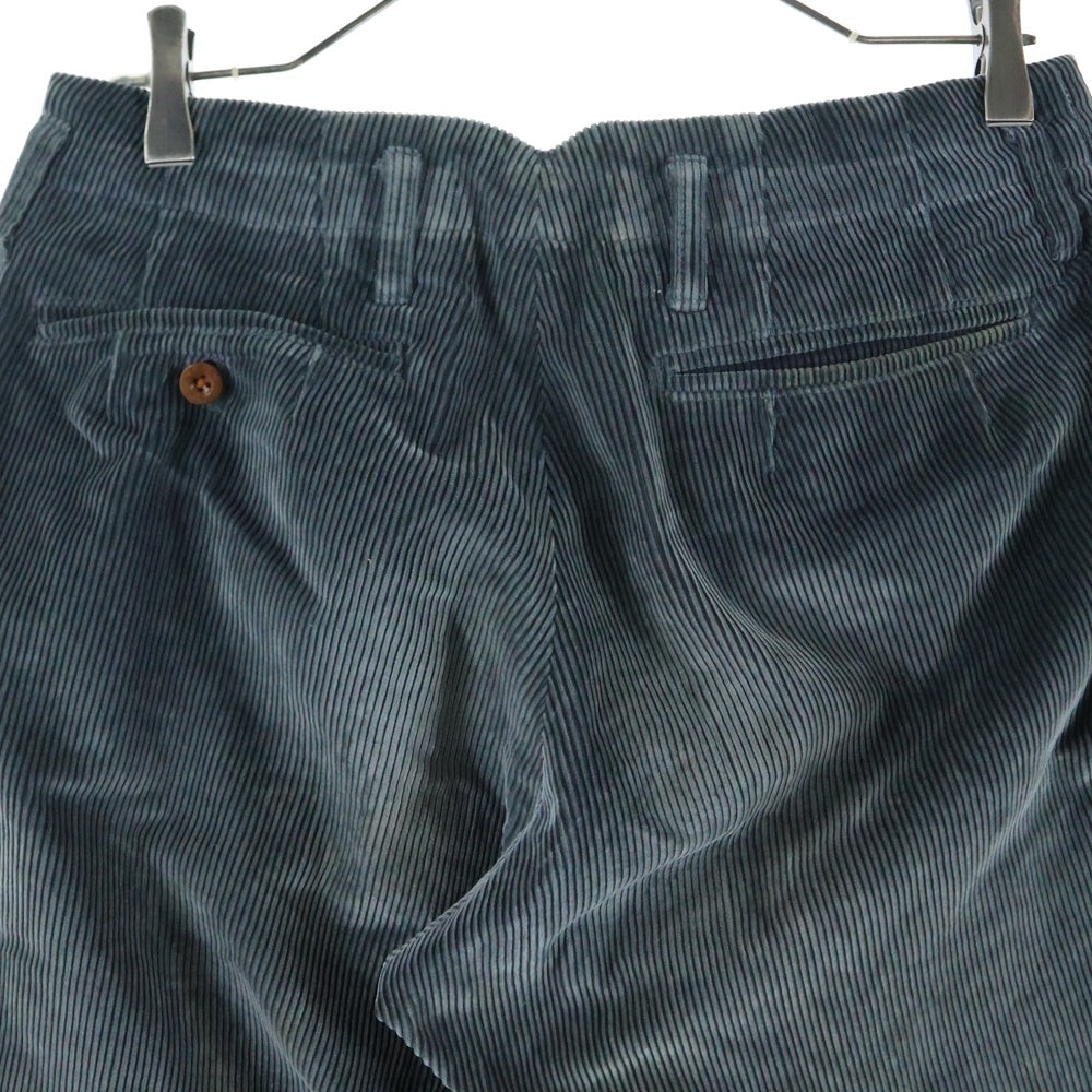 kolor(カラー) コーデュロイ テーパード パッカリング パンツ グリーン 12WCM-P11106