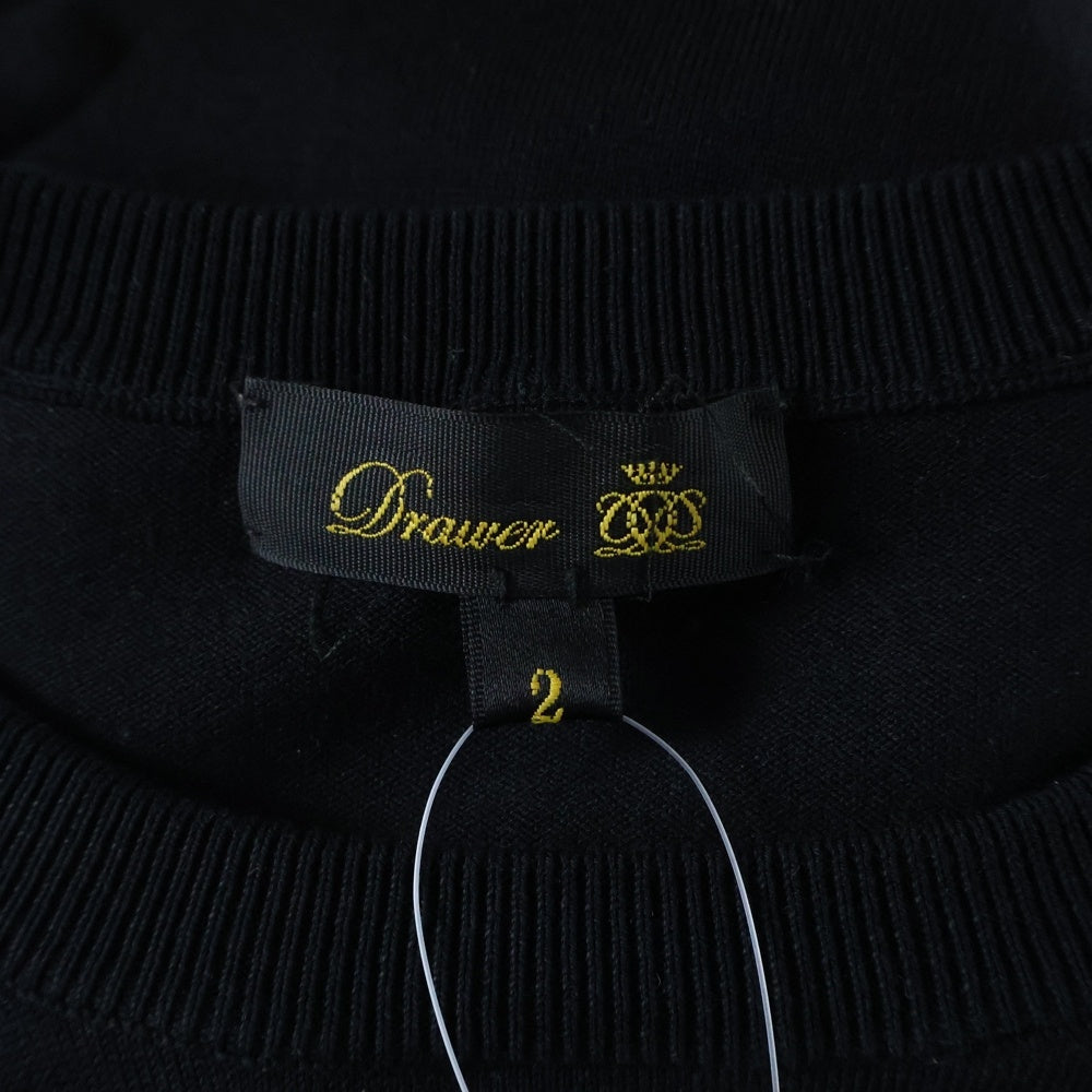 DRAWER(ドゥロワー) 23SS タフタワンピース ドレス ブラック レディース 6526-199-1354