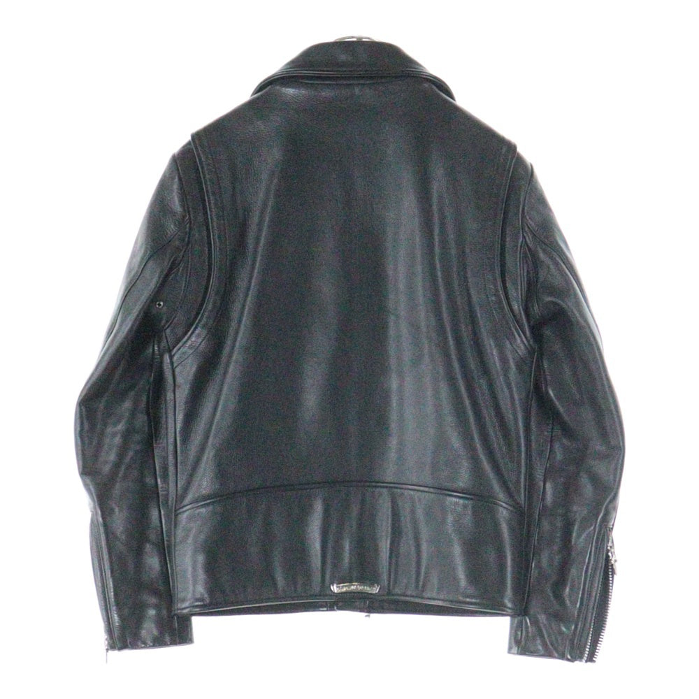 CHROME HEARTS(クロムハーツ) BASIC MOTO ベーシックモト ダガージップライダースレザージャケット ライダースジャケット ブラック